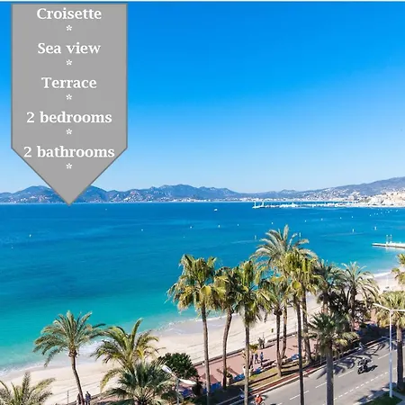 דירה On La Croisette: Luxe 2 Bedrooms/ 2 Baths *